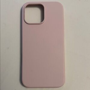 Pink Silicone Phone Case - Compatible Cell Phone Accessory